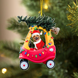 Custom Photo Gifts For Dog Lovers Christmas Ornament 02ohtn230924 - Ornament - GoDuckee