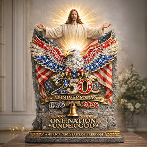 250th Anniversary Acrylic Plaque Personalized Gifts For Christians 04TODT050326 - Shaped Plaques - GoDuckee