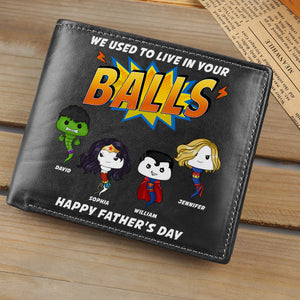 Personalized Gifts For Dad PU Leather Wallet 02NAQN040524HA Father's Day - PU Leather Wallet - GoDuckee