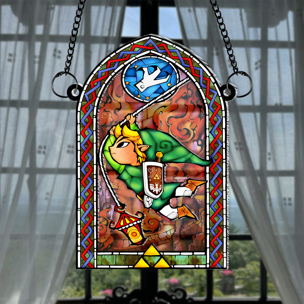 Personalized Gifts For Game Lovers Suncatcher Ornament 03NAMH270824 - Ornament - GoDuckee