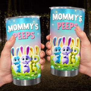 Personalized Gifts For Grandma Easter Day Tumbler Grandma's Bunny Peeps 032TGMH070325 - Tumbler Cup - GoDuckee
