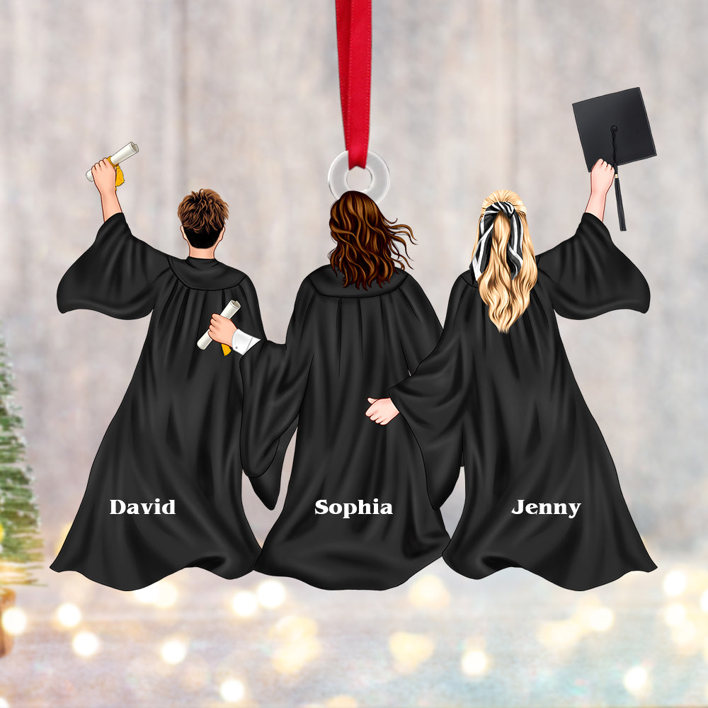 Personalized Gift For Graduate Celebration Christmas Ornament 01ACTN111124TM - Ornament - GoDuckee