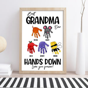 Grandma 02ohtn160324 Personalized Canvas Print - Canvas Print - GoDuckee
