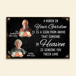 Custom Photo Memorial Gifts Metal Sign 03PGDC120724 - Metal Signs - GoDuckee