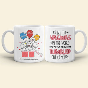 Gift For Mom, Personalized Mug, Funny Sperm Mug, Mother's Day Gift - Coffee Mug - GoDuckee