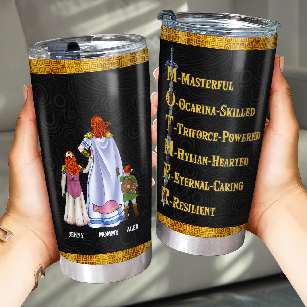 Personalized Gifts For Mom Tumbler Mother's Day 03TOMH180325HG - Tumbler Cup - GoDuckee
