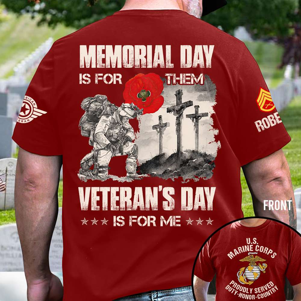 Personalized Gifts For Veteran 3D Shirt 01ACDT060724 - AOP Products - GoDuckee