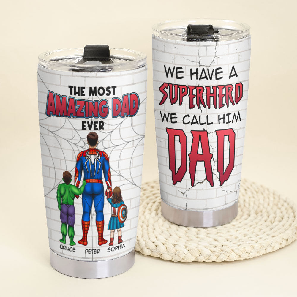 Dad 01htpo270423tm Personalized Tumbler - Tumbler Cup - GoDuckee