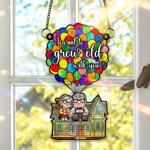 Love Bubble Suncatcher Ornament - Personalized Gifts for Couple 06TOLU150725 - Ornament - GoDuckee