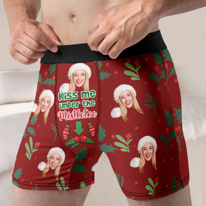 Custom Photo Gifts For Man Boxer Christmas 02XQMH100924 - Boxer Briefs - GoDuckee