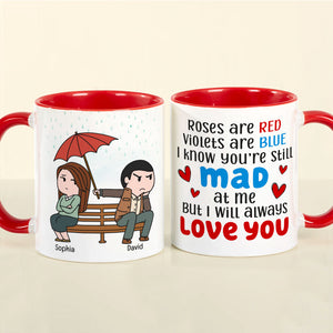 I Will Always Love You- Gift For Couple-Personalized Coffee Mug- Couple Coffee Mug - Coffee Mug - GoDuckee