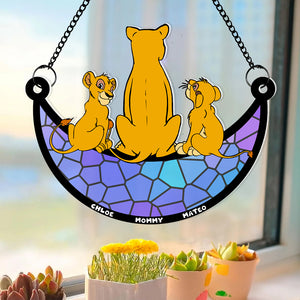 Personalized Gifts For Mom Suncatcher Window Hanging Ornament 04NADT260424 Mother's Day - Ornaments - GoDuckee