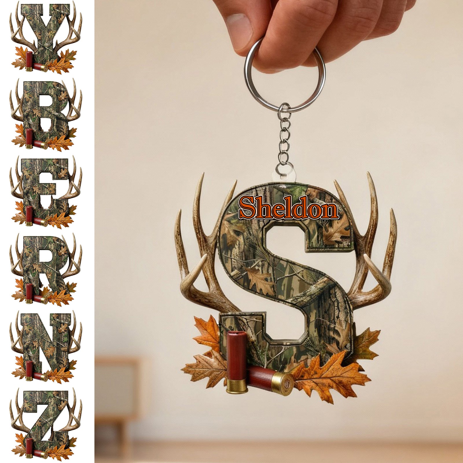 Personalized Gifts For Hunting Lovers Acrylic Keychain 01humg230126 - Keychains - GoDuckee