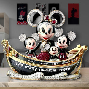 Personalized Gifts For Mom Acrylic Plaque, Most Magical Mouse Mom 02tglu040425 - Shaped Plaques - GoDuckee