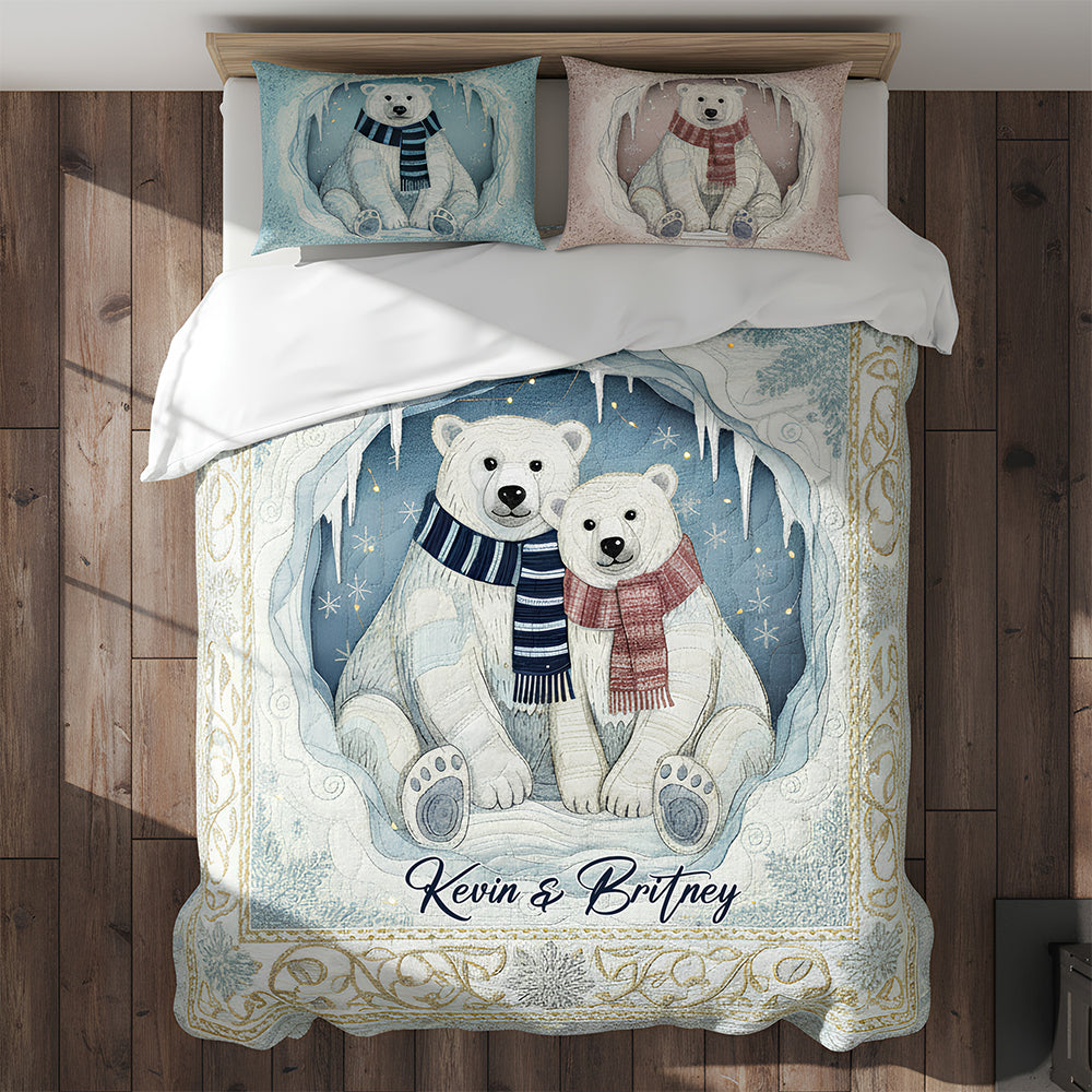 Couple Personalized Quilt Bedding Set Special Line 07HYDT011125 - Bedding Set - GoDuckee