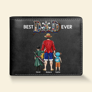 Personalized Gifts For Dad PU Leather Wallet 07QHQN040524PA Father's Day - PU Leather Wallet - GoDuckee