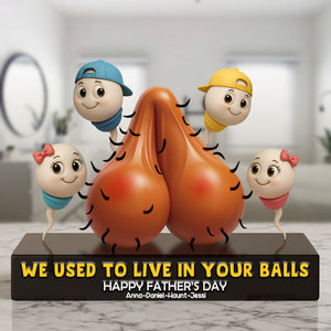 Funny Dad Acrylic Plaque - Personalized Gifts For Dad 02OHLU250425 - Shaped Plaques - GoDuckee