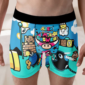 Personalized Gifts For Gamer Men's Boxers 02KAMH101224 - Boxer Briefs - GoDuckee