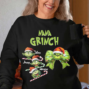 Personalized Gifts For Grandma Christmas Shirt 03OHMH161024 - Shirts - GoDuckee