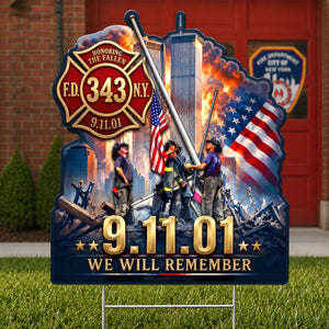 A Pray For Fallen Firefighters Yard Sign - Personalized Gifts For Memorial 03hudh050826