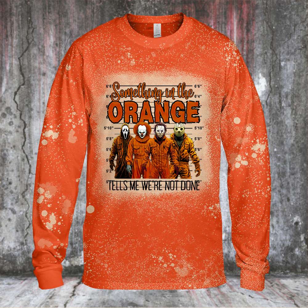 Horror Chracter 01QHXX070923 Personalized Bleached Shirt, Gift For Horror Fans - Shirts - GoDuckee