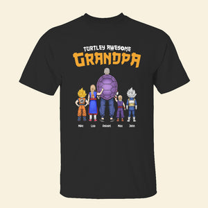 Turtley Awesome Grandpa-03qhhn290523hh Personalized Shirt - Shirts - GoDuckee