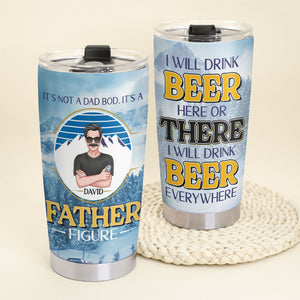 I Will Drink Beer Everywhere Personalized Tumbler 05DNPO090523TM - Tumbler Cup - GoDuckee