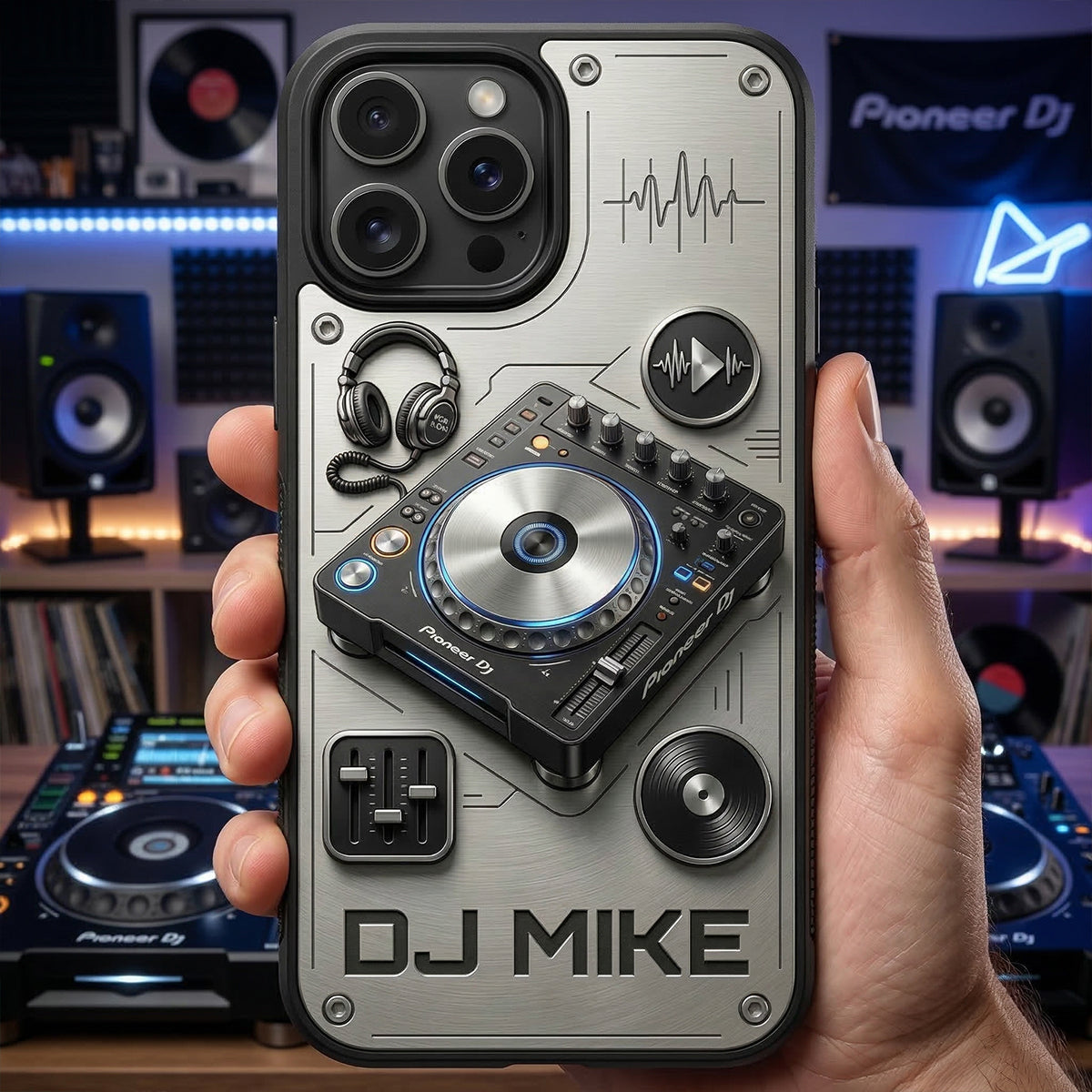 DJ Controller Phone Case - Personalized Gifts For Music Lovers 03natn160326 - Phone Case - GoDuckee