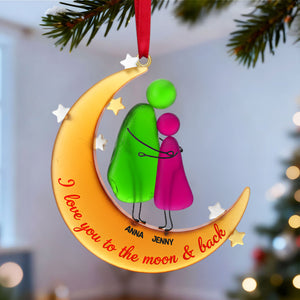 Personalized Gifts For Grandma Christmas Ornament 06natn221025 - Ornament - GoDuckee