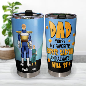 Dad You're My Favorite Personalized Tumbler TZ-TCTT-05NATN290523HH - Tumbler Cup - GoDuckee