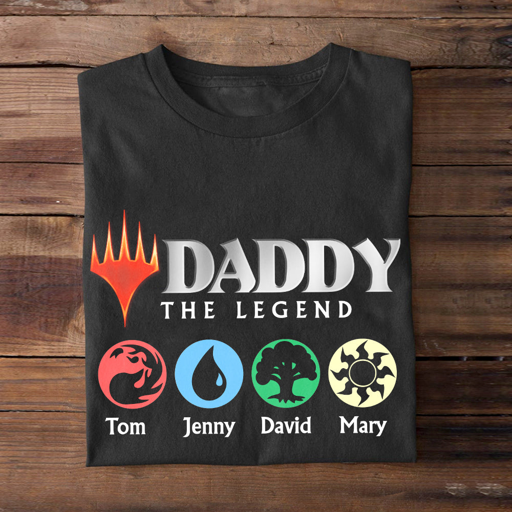 Daddy The Legend-05natn310523 Personalized Shirt - Shirts - GoDuckee