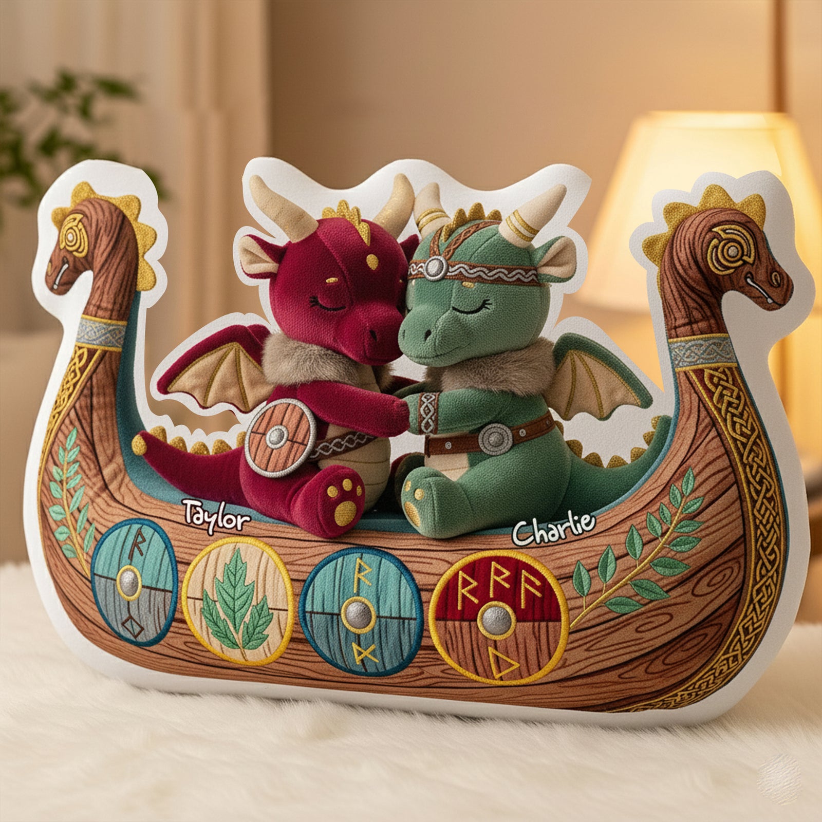 Cuddly Couple Pillow - Personalized Gifts For Couple 05PGLU031225 - Pillow - GoDuckee