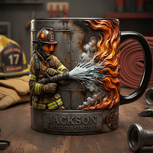 Firefighter Tribute Mug Personalized Gifts For Firefighter 02TODT041225 - Coffee Mug - GoDuckee