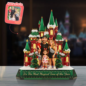 Personalized Gifts For Christmas, Family Custom Photo Custom Shape Acrylic Plaque 03pgta181025 - Shaped Plaques - GoDuckee