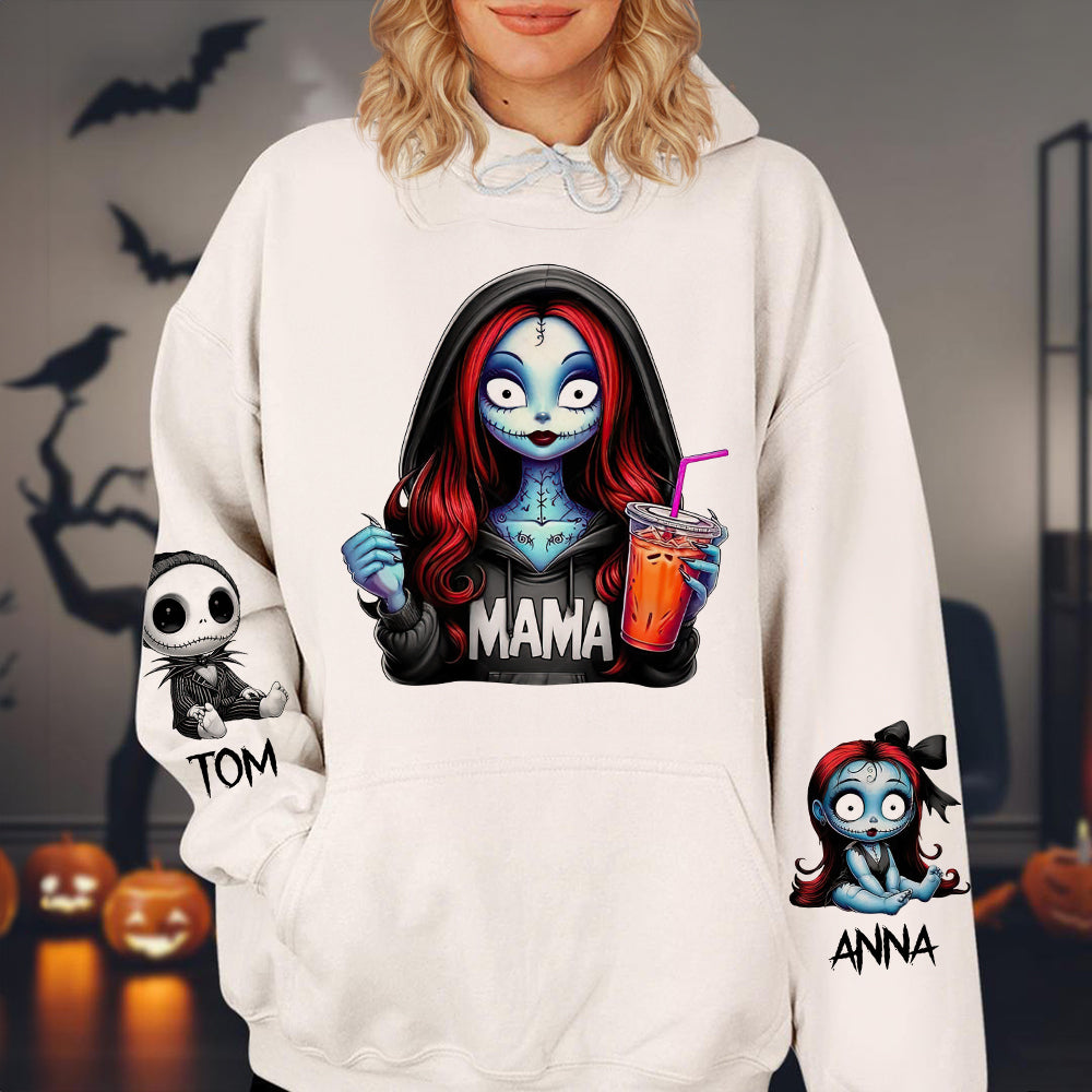 Personalized Gifts For Mama Shirt Horror Christmas 02ACDT210924 - AOP Products - GoDuckee