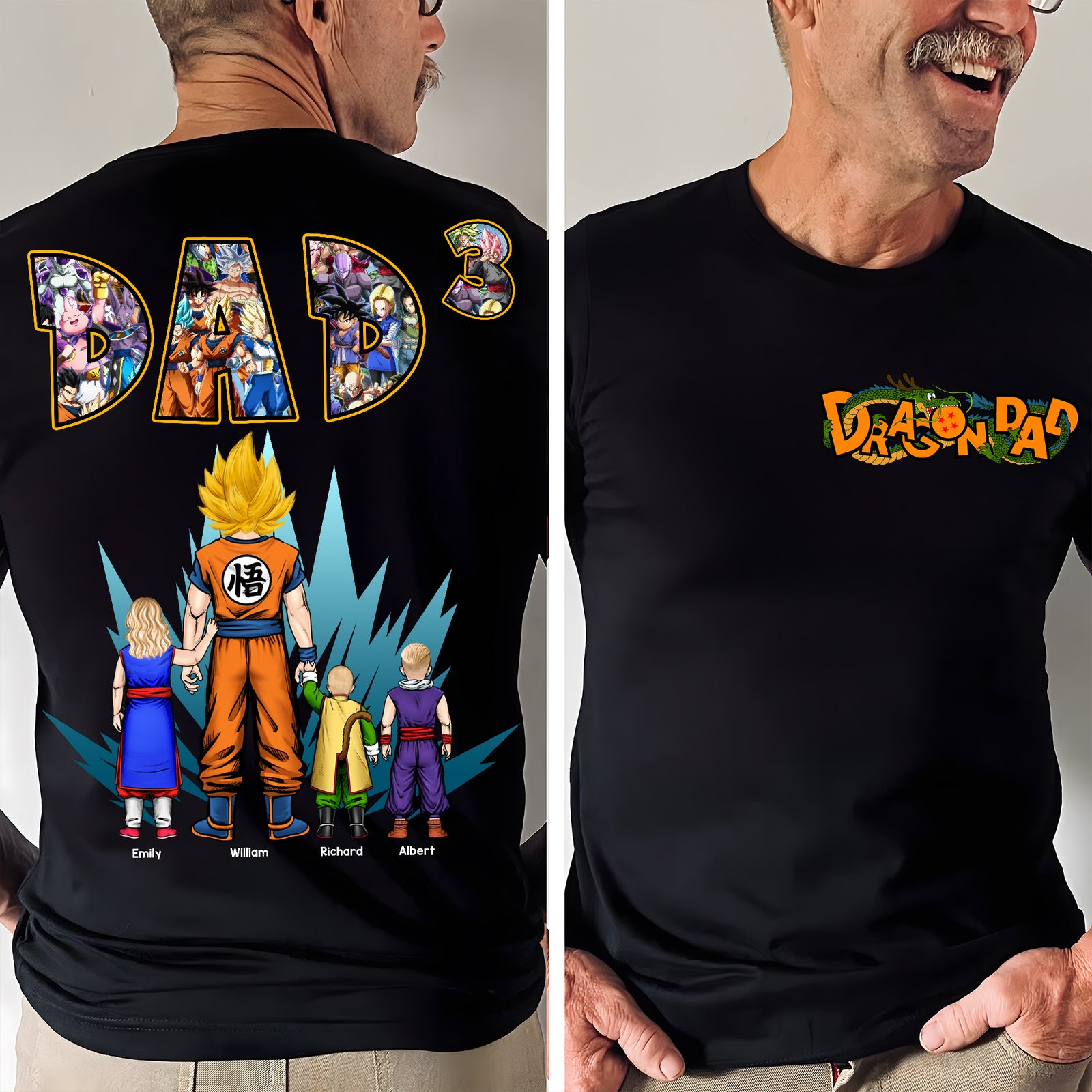 Personalized Gifts For Dad Shirt 03QHQN030524HH Father's Day - 2D Shirts - GoDuckee