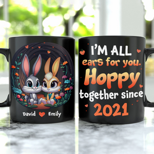 Personalized Gifts For Couple Coffee Mug Hoppy Together 03kapu211224 - Coffee Mug - GoDuckee