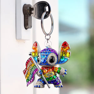 LGBT Keychain - Personalized Gifts For LGBT 02tgqn160525 - Keychains - GoDuckee