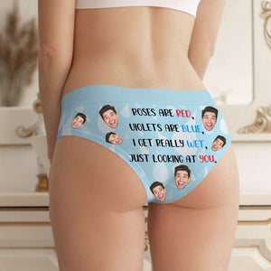 Custom Photo Gifts For Couple Women's Briefs 06TOMH051224 - Boxer Briefs - GoDuckee