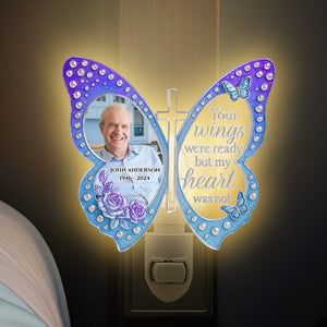 Memorial Heaven Acrylic Night Light Personalized Gift For Heaven 04PGDT080725 - Night Light - GoDuckee