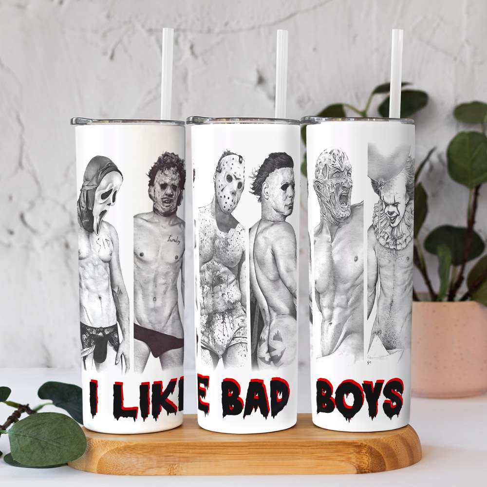 Horror Film Bad Boys 32acxx050824 Skinny Tumbler - Tumbler Cup - GoDuckee