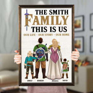 Personalized Gifts For Family Canvas Print 03acqn020724hg - Poster & Canvas - GoDuckee