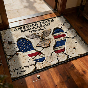 America 250th Anniversary Doormat - Personalized Gifts 05tgqn120226 - Doormat - GoDuckee