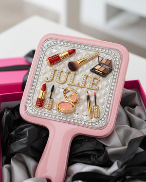 Makeup Artist Handheld Mirror - Personalized Gifts For Her 05namg130226 - Mirror - GoDuckee