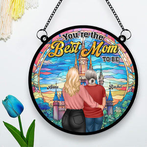 Personalized Gifts For Mom Suncatcher Window Hanging Ornament 06HUTN230424TM Mother's Day - Ornaments - GoDuckee