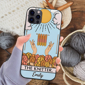 Personalized Gifts For Knitting Lover Tarot Phone Case 02KAPU030824 - Phone Case - GoDuckee