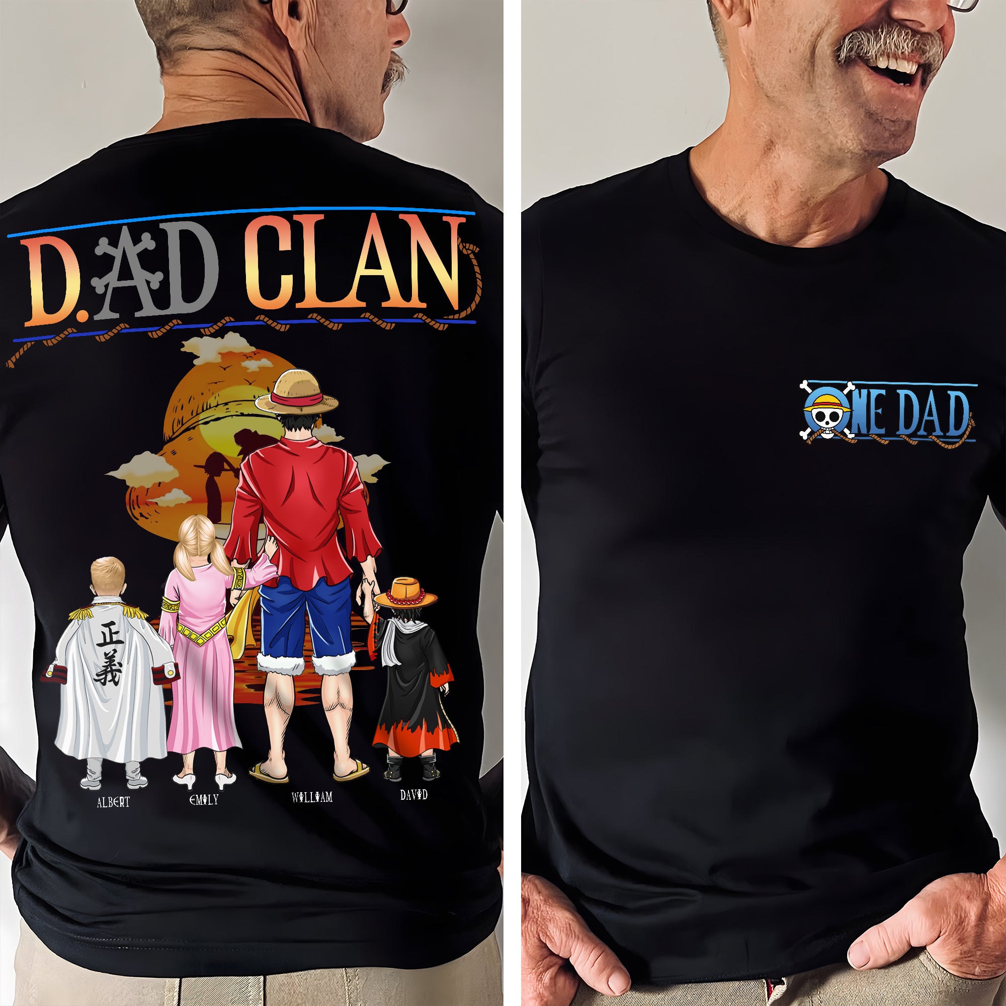 Personalized Gifts For Dad Shirt 01qhqn280524pa Father's Day - 2D Shirts - GoDuckee