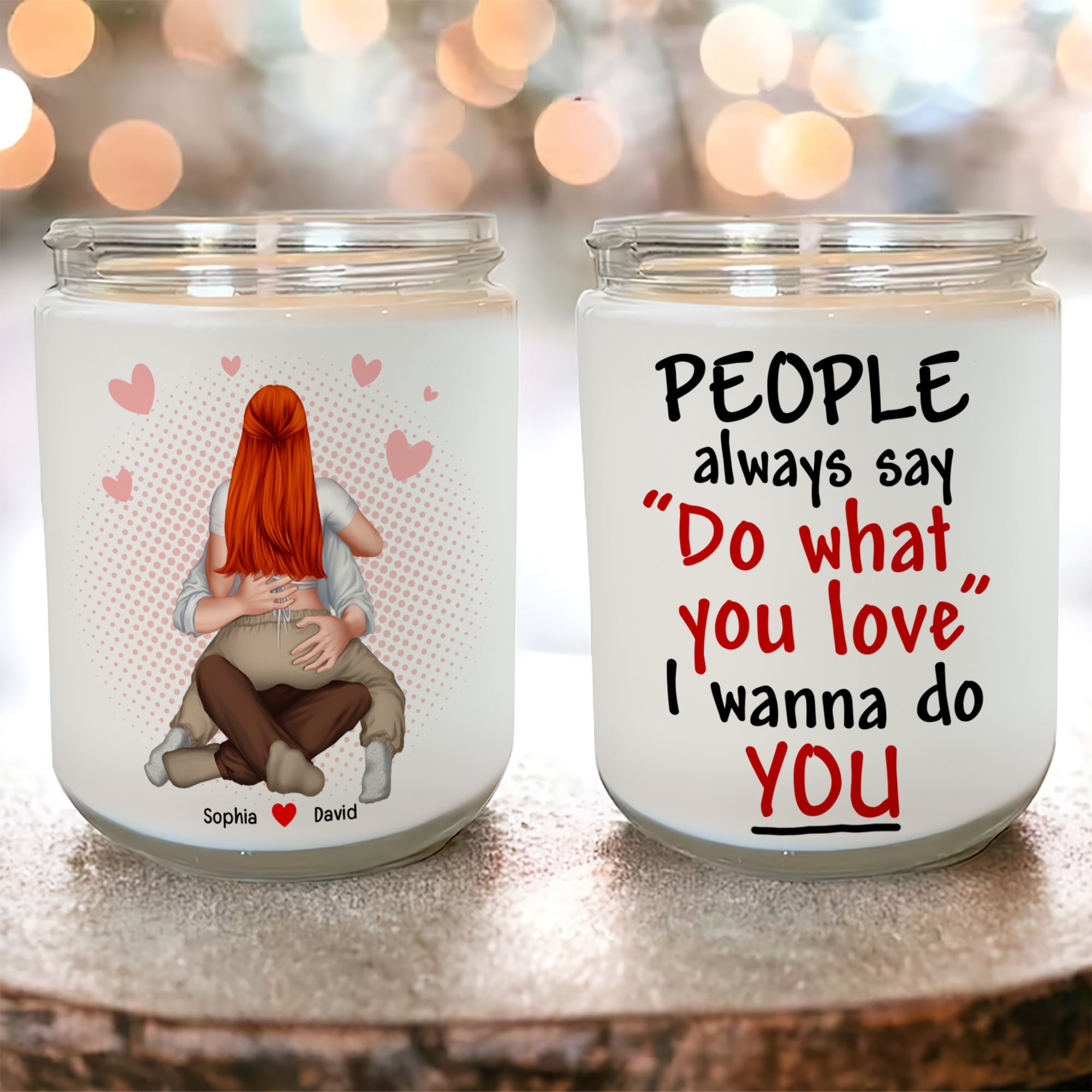 Personalized Gifts For Couple Scented Candle 04TOQN130624HH - Scented Candle - GoDuckee