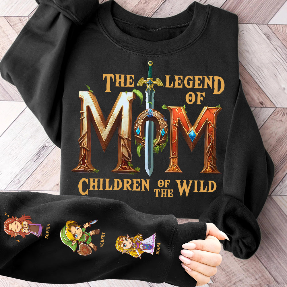 Personalized Gifts For Mom Shirt The Legend Of Mom 01NAQN210325 - AOP Products - GoDuckee