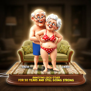 Annoying Each Other Couple Light Box - Personalized Gift For Couples 01NALU081225 - Light Box - GoDuckee